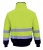 Munkavédelmi kabát, jól láthatósági, 3 az 1-ben, L méret " Hi-Vis", sárga-tengerészkék